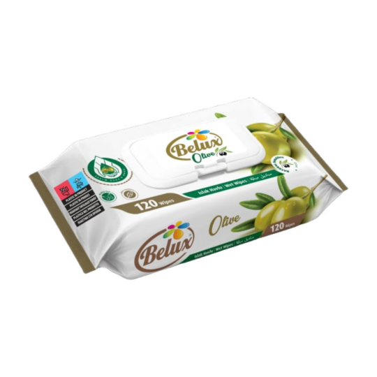 Belux nəm salfet Olive 120 ədəd