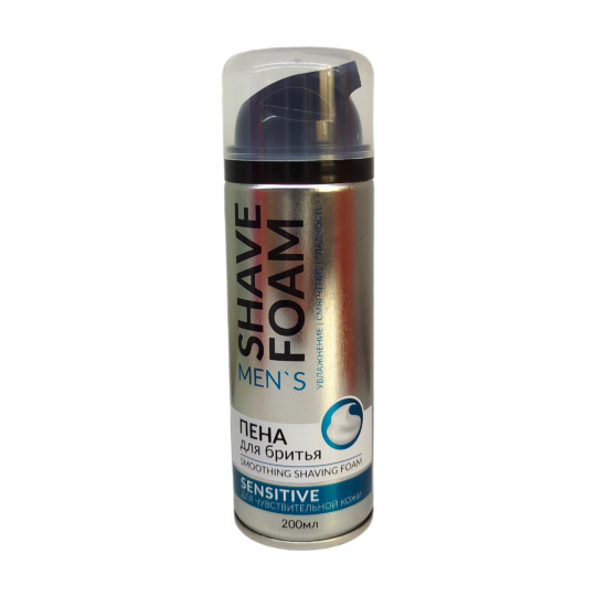 Shave foam №1 Həssas dəri üçün 200 ml