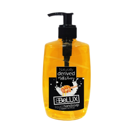 Belux maye sabun milk & honey 500 ml
